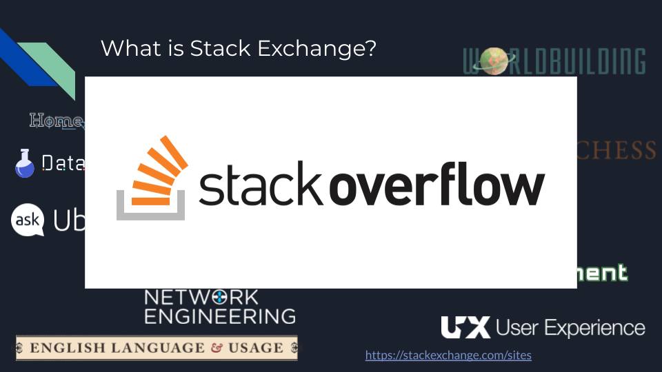 The largest Stack Exchange site is Stack Overflow