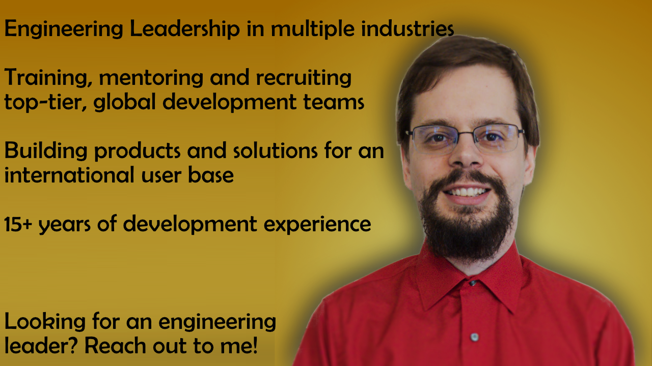 Andy Wegner - Engineering Leader with experience recruiting, mentoring, training global development teams