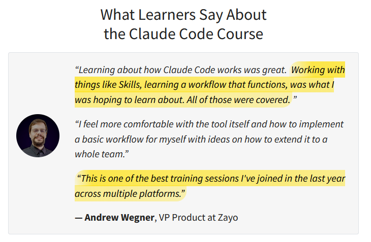 My review of the Real Python Claude Code workshop that I endorse